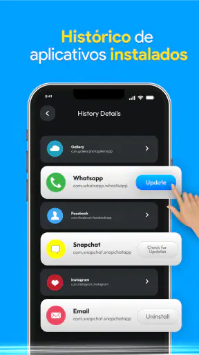 Atualização de software screenshot