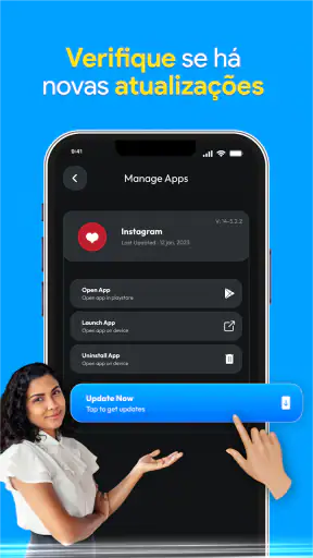 Atualização de software screenshot