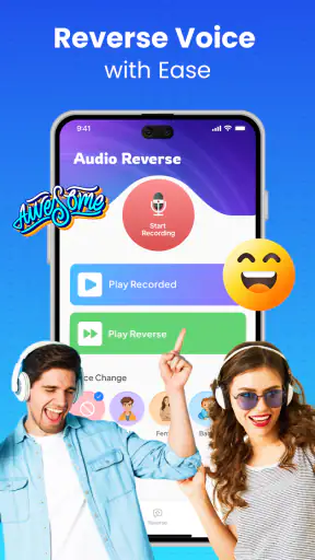 Áudio Invertido: Audio Reverse screenshot
