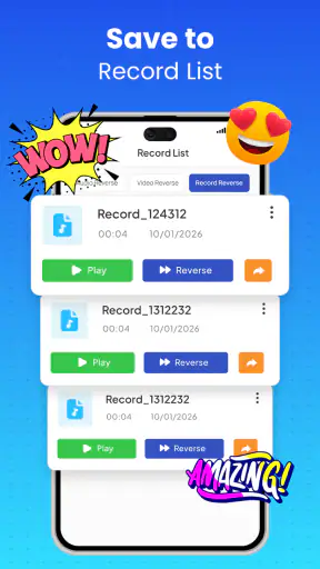 Áudio Invertido: Audio Reverse screenshot