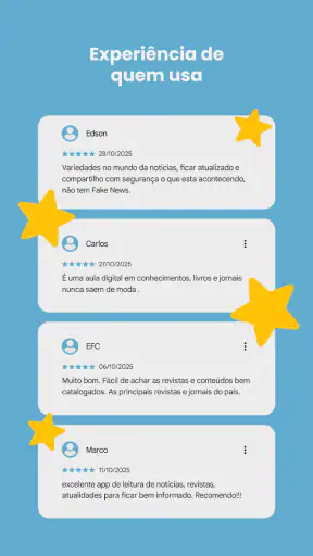 Aya Bancah: revistas e jornais screenshot