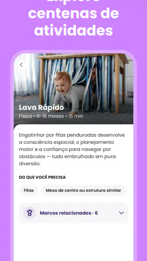 Baby Leap Desenvolvimento Bebê screenshot