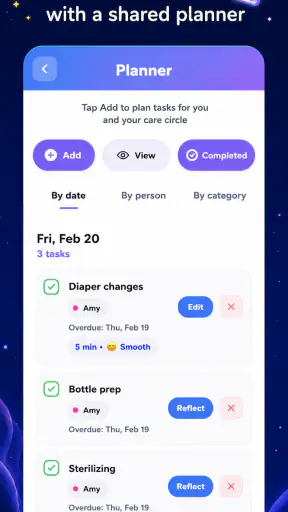 BabyVibe: Newborn Baby Tracker screenshot