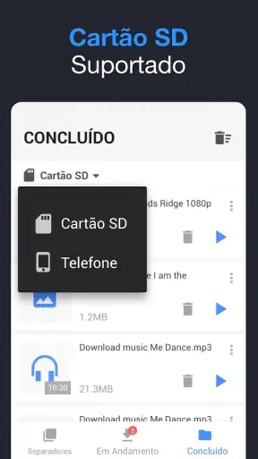 Baixador de todos os vídeos ,V screenshot