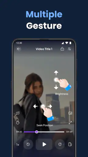 Baixador e reprodutor de vídeo screenshot
