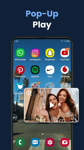 Baixador e reprodutor de vídeo screenshot
