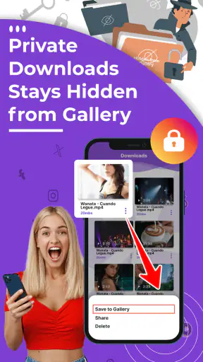 Baixar Vídeo Rápido Salvar screenshot
