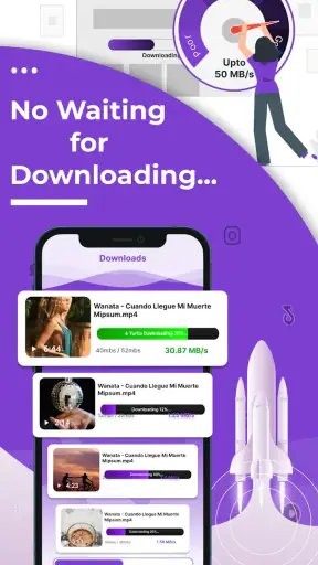 Baixar Vídeo Rápido Salvar screenshot