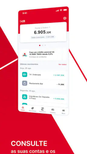 Banco CTT screenshot