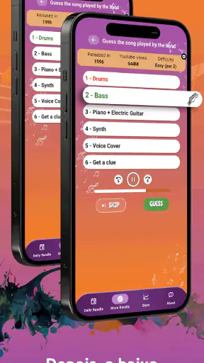 Bandle - Adivinhe a música screenshot