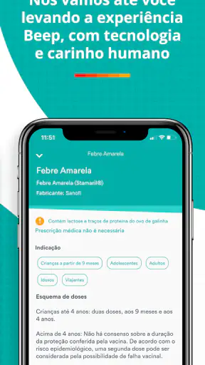 Beep Saúde: Exames e Vacinas screenshot