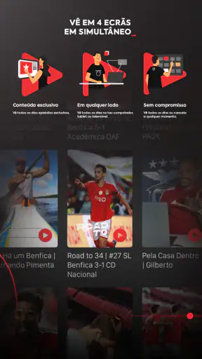 Benfica Play screenshot