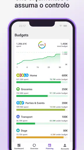 Bilance - Dinheiro e Orçamento screenshot