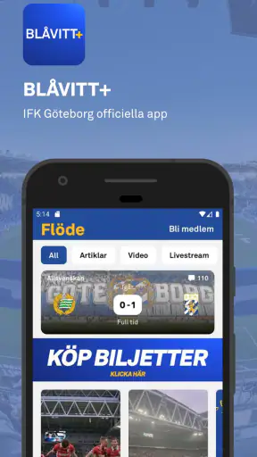 Blåvitt+ screenshot