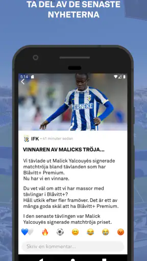 Blåvitt+ screenshot