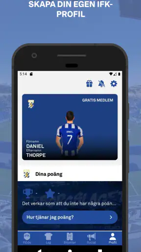 Blåvitt+ screenshot