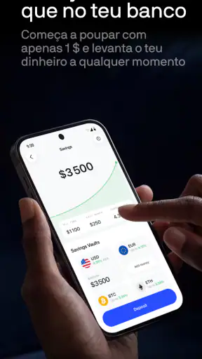 Bleap: Finanças, Cartão Cripto screenshot
