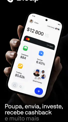 Bleap: Finanças, Cartão Cripto screenshot