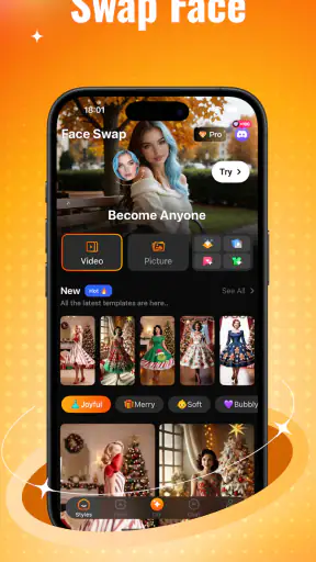 Blushy-Face Swap,AI Tool&Talk screenshot