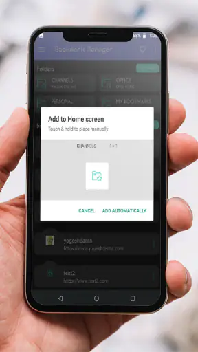 Bookmark Manager - URL manager screenshot