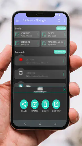 Bookmark Manager - URL manager screenshot