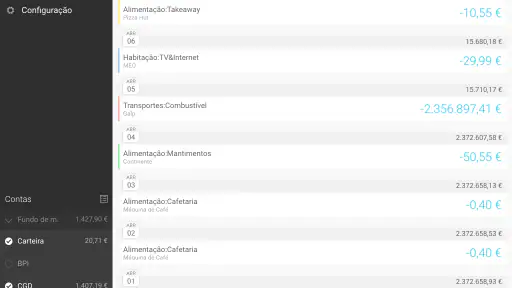Boonzi - Finanças Pessoais screenshot