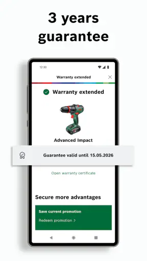 Bosch DIY: Garantia e ofertas screenshot