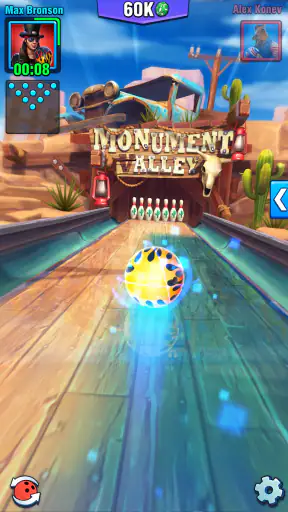 Bowling Crew — boliche em 3D screenshot