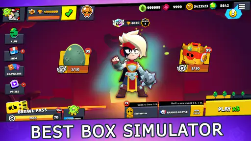 Box simulator for Brawl Stars screenshot