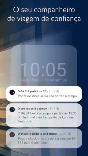 British Airways screenshot