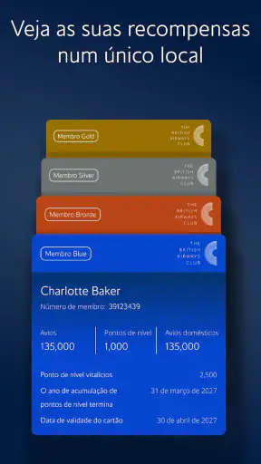British Airways screenshot