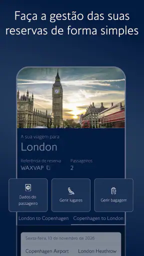 British Airways screenshot