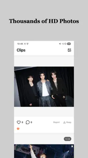 BTS News screenshot