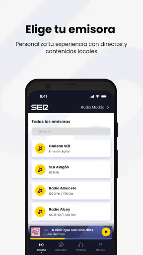 Cadena SER Radio screenshot