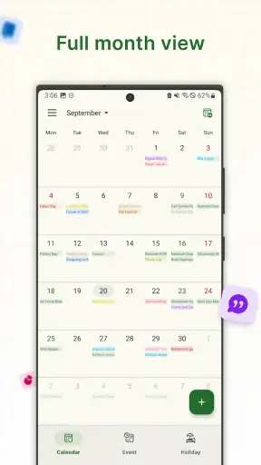 Calendário de Férias screenshot