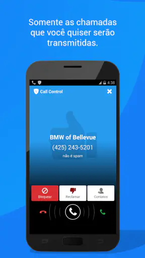 Call Control - Bloqueador screenshot