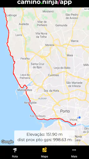 Camino Ninja App screenshot