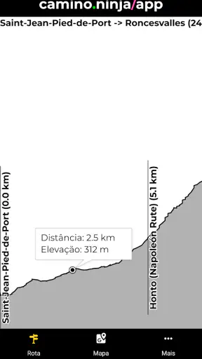 Camino Ninja App screenshot