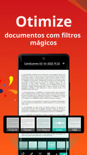 CamScanner - scan, criador PDF screenshot