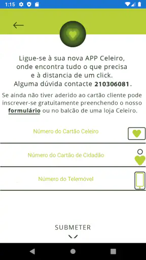 Cartão Celeiro screenshot