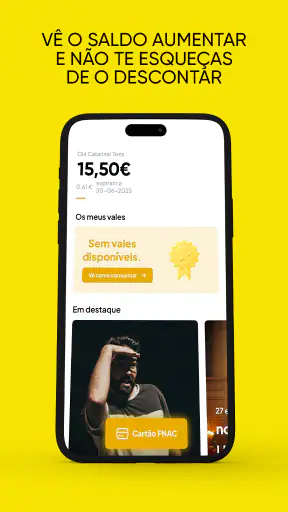 Cartão FNAC screenshot