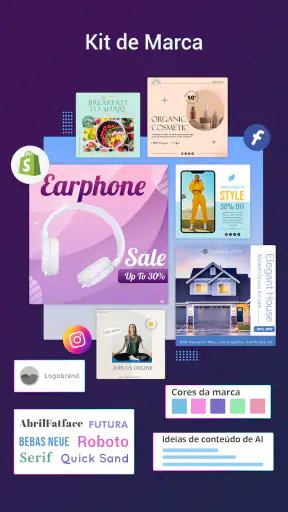 Cartaz AI Poster maker, flyer screenshot