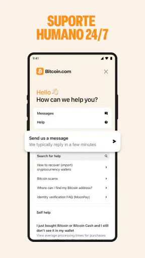 Carteira DeFi Bitcoin e Cripto screenshot