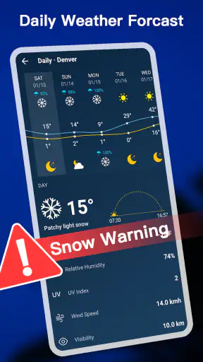 Clima: Previsão do tempo exata screenshot