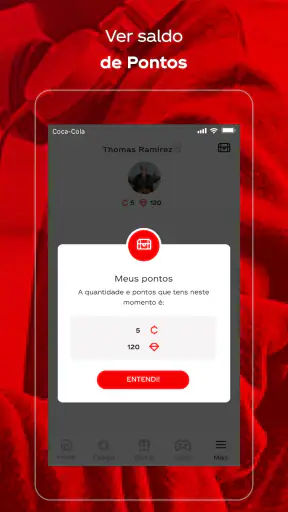 Coca-Cola: Joga e ganha screenshot
