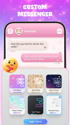 Color SMS: Custom Messenger screenshot