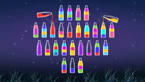 Color Water Sort Wooden Puzzle screenshot