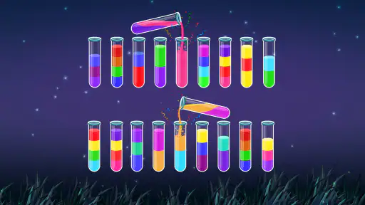 Color Water Sort Wooden Puzzle screenshot
