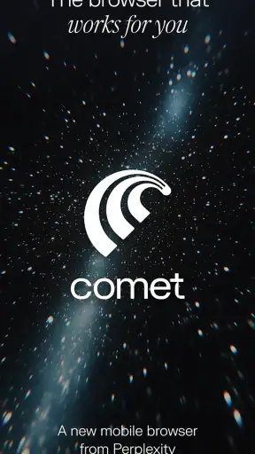 Comet: Navegador com IA screenshot