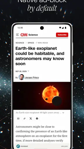 Comet: Navegador com IA screenshot